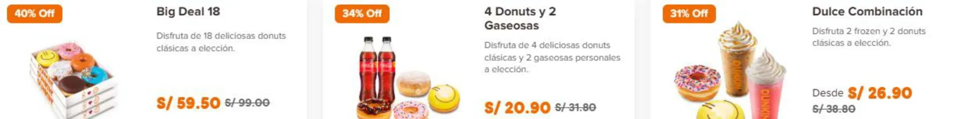 Catalogo de Catálogo Dunkin Donuts 21 de marzo al 31 de marzo 2025 - Pag 4