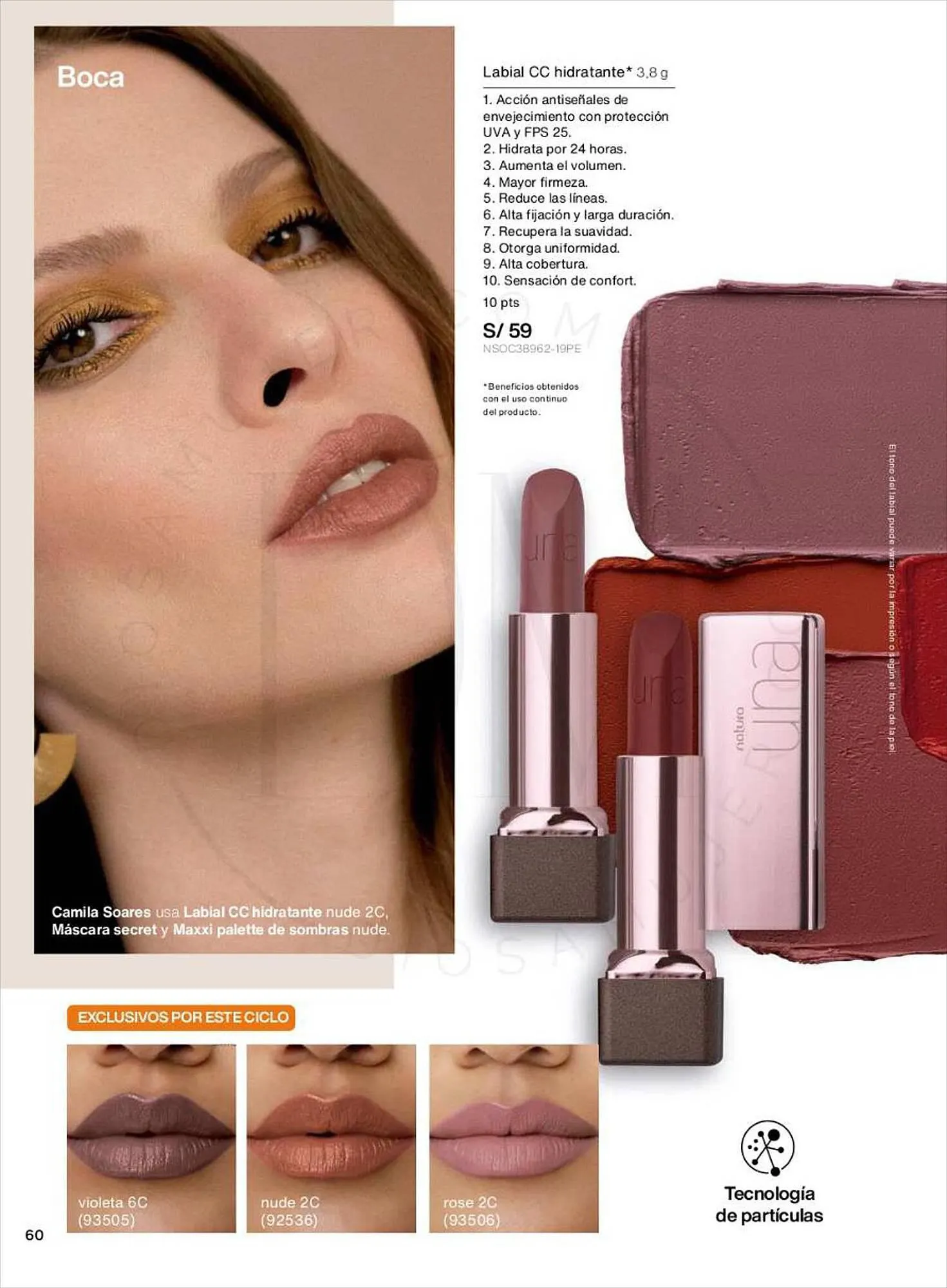 Catalogo de Catálogo Natura 5 de setiembre al 14 de setiembre 2023 - Pag 60