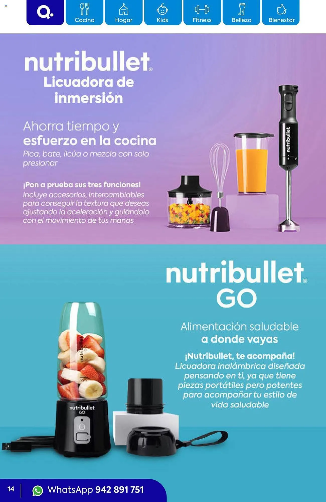 Catalogo de Catálogo Quality Products 2 de octubre al 31 de octubre 2023 - Pag 14