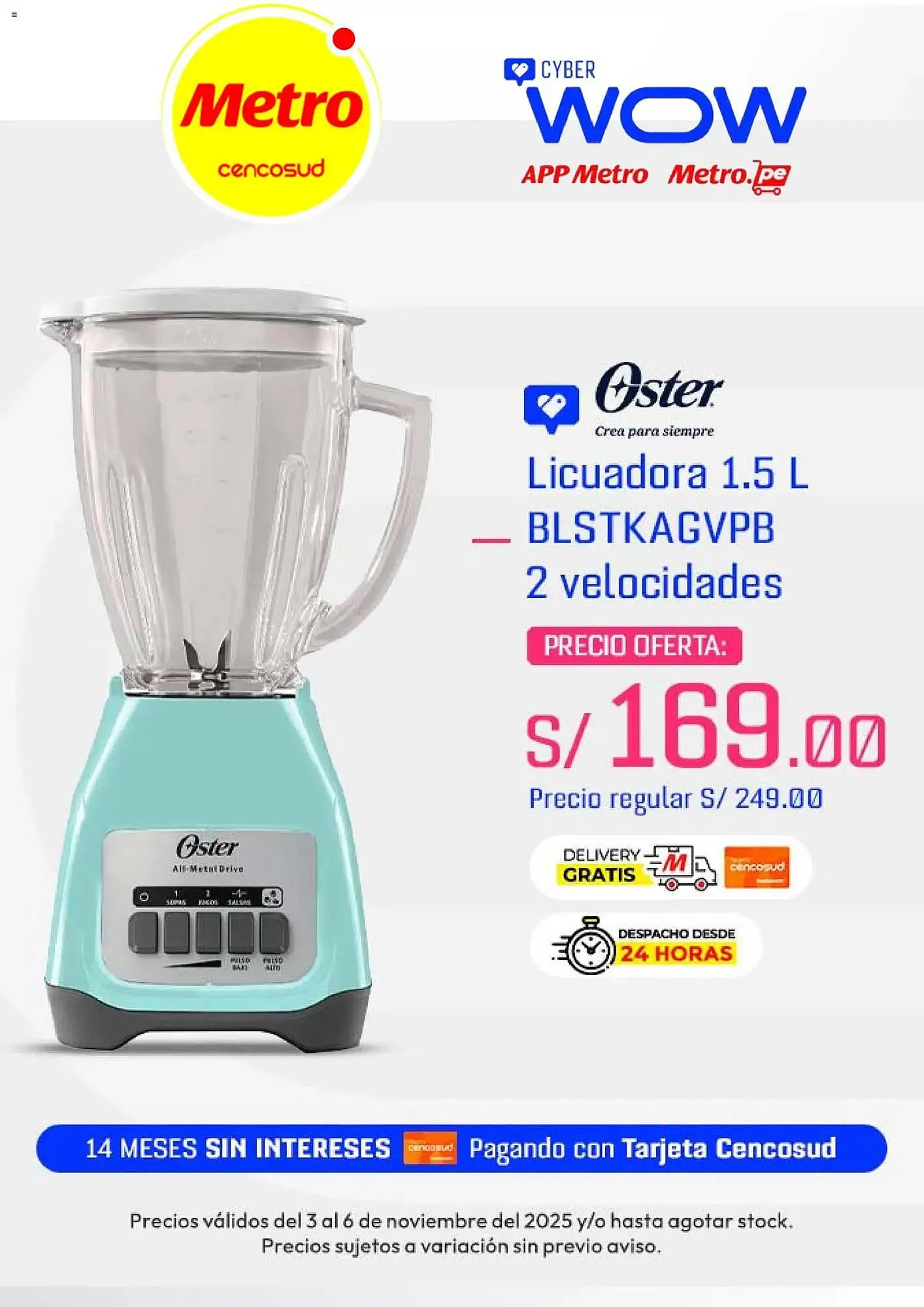 Catalogo de Catálogo Metro 3 de noviembre al 6 de noviembre 2025 - Pag 11