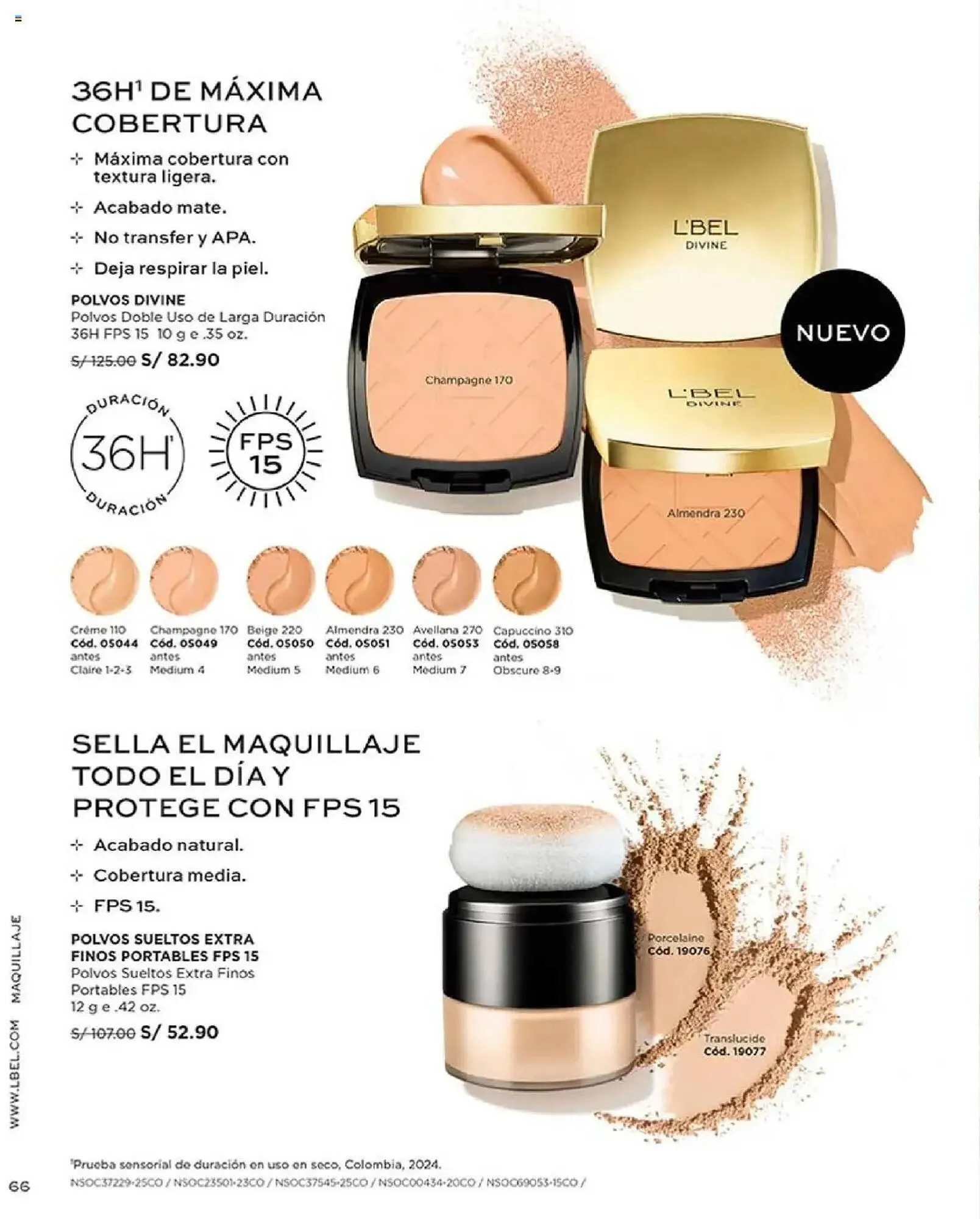 Catalogo de Catálogo L'Bel 25 de setiembre al 30 de noviembre 2025 - Pag 66