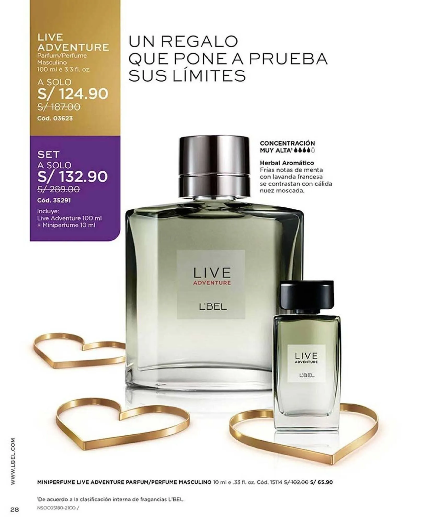 Catalogo de Catálogo L'Bel 1 de marzo al 31 de marzo 2026 - Pag 28