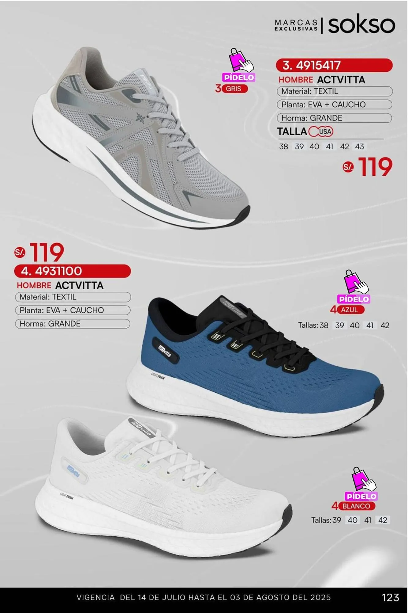 Catalogo de Catálogo Sokso 14 de julio al 3 de agosto 2025 - Pag 123