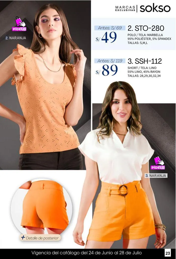 Catalogo de SOKSO TEXTIL & ACCESORIOS  24 de junio al 28 de julio 2024 - Pag 23