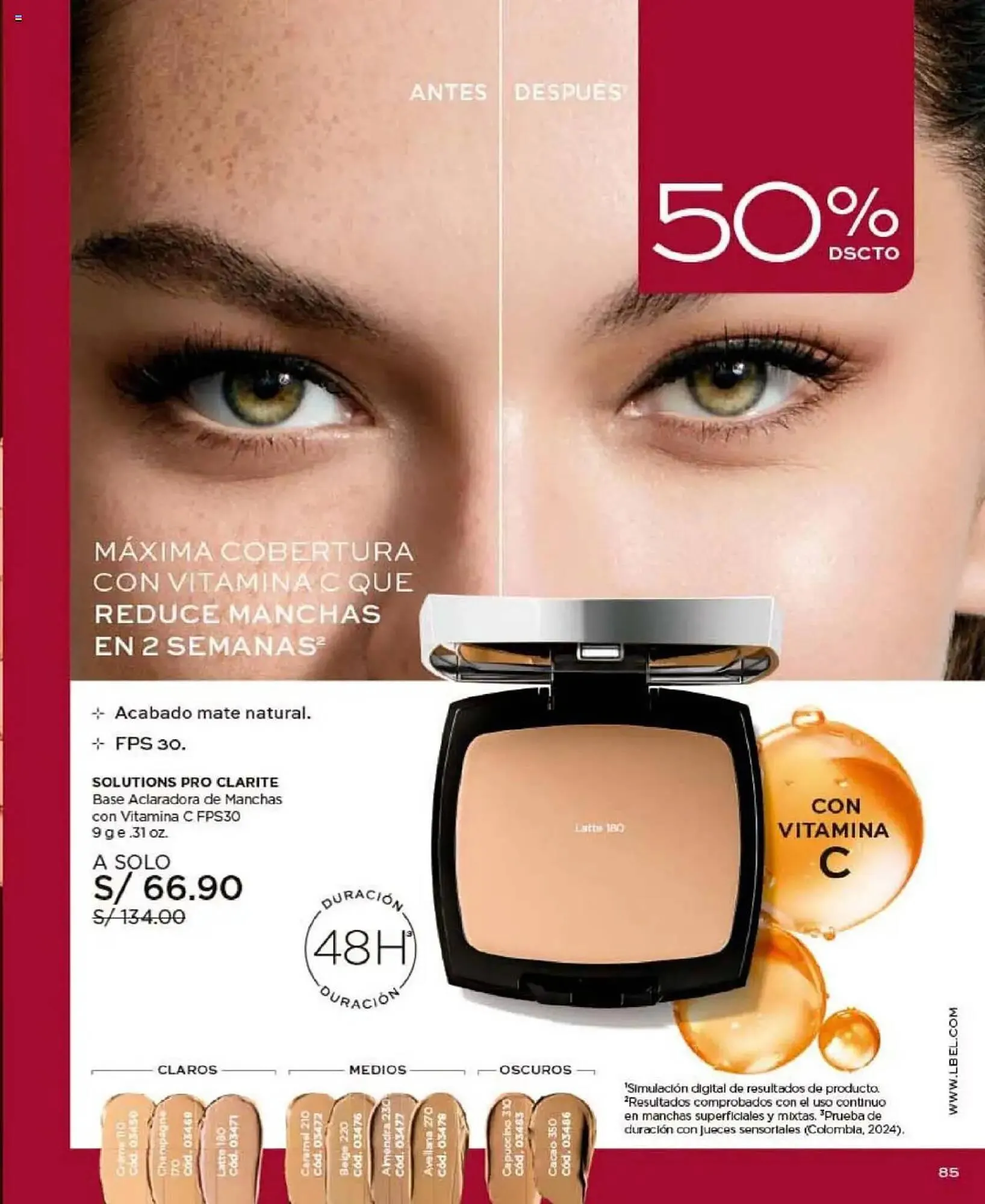 Catalogo de Catálogo L'Bel 16 de octubre al 31 de diciembre 2025 - Pag 85