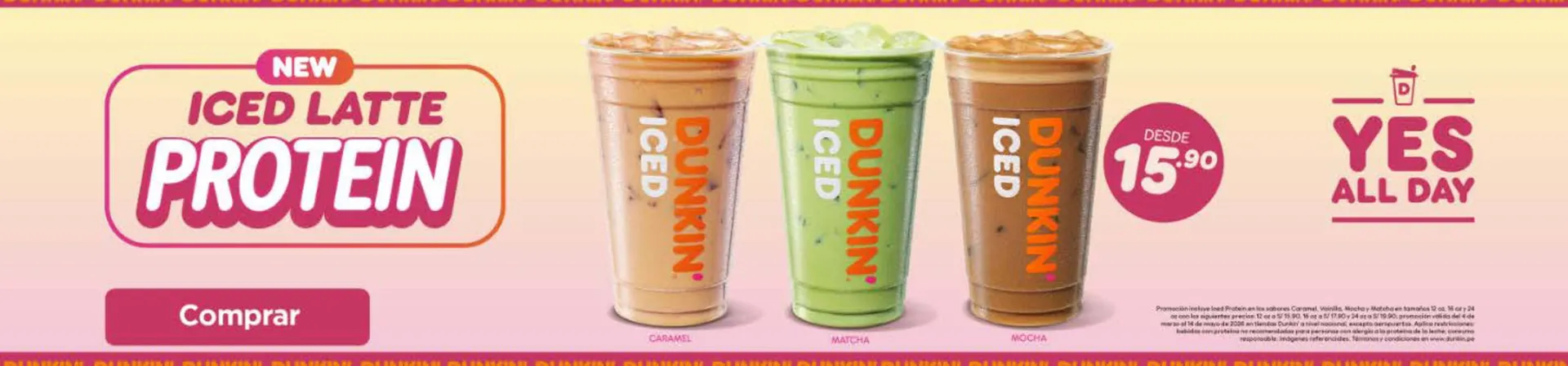 Catalogo de Catálogo Dunkin Donuts 26 de marzo al 14 de mayo 2026 - Pag 1
