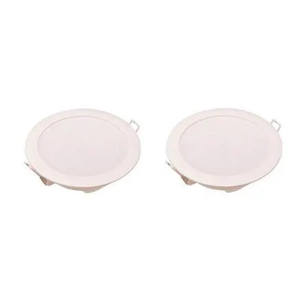 Downlight Philips Octagonal Empotrable 6w Luz Fría x 2u.