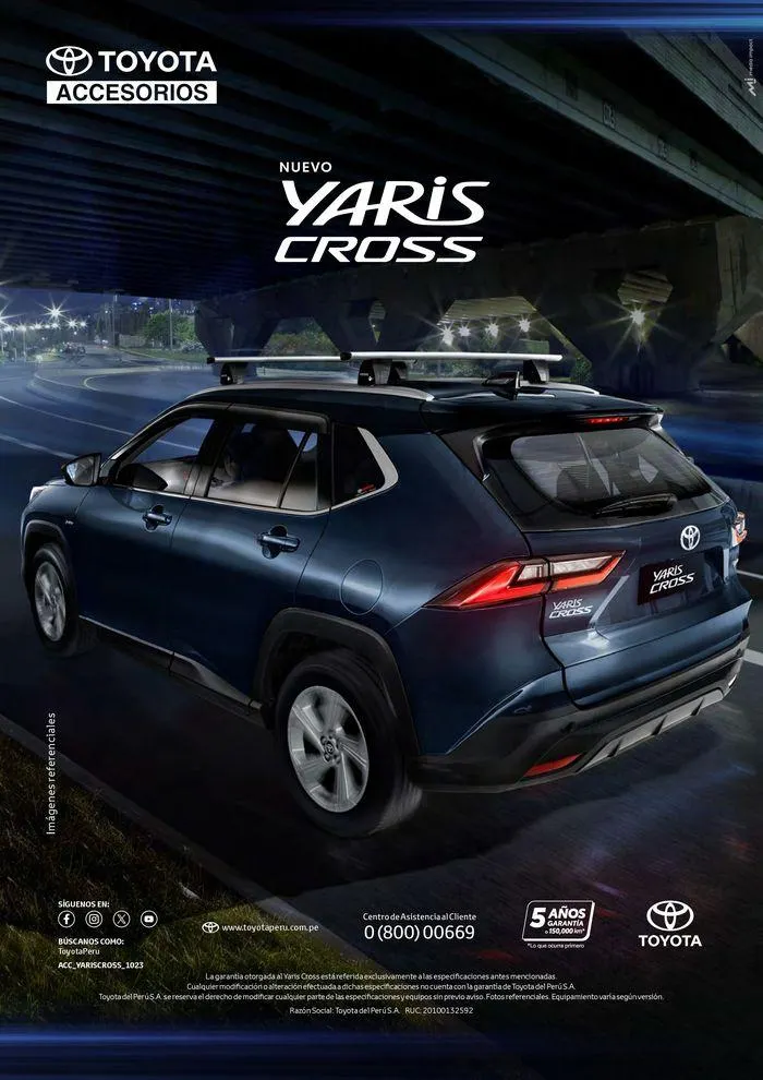 Catalogo de Nuevo Yaris Cross 25 de octubre al 25 de octubre 2024 - Pag 12