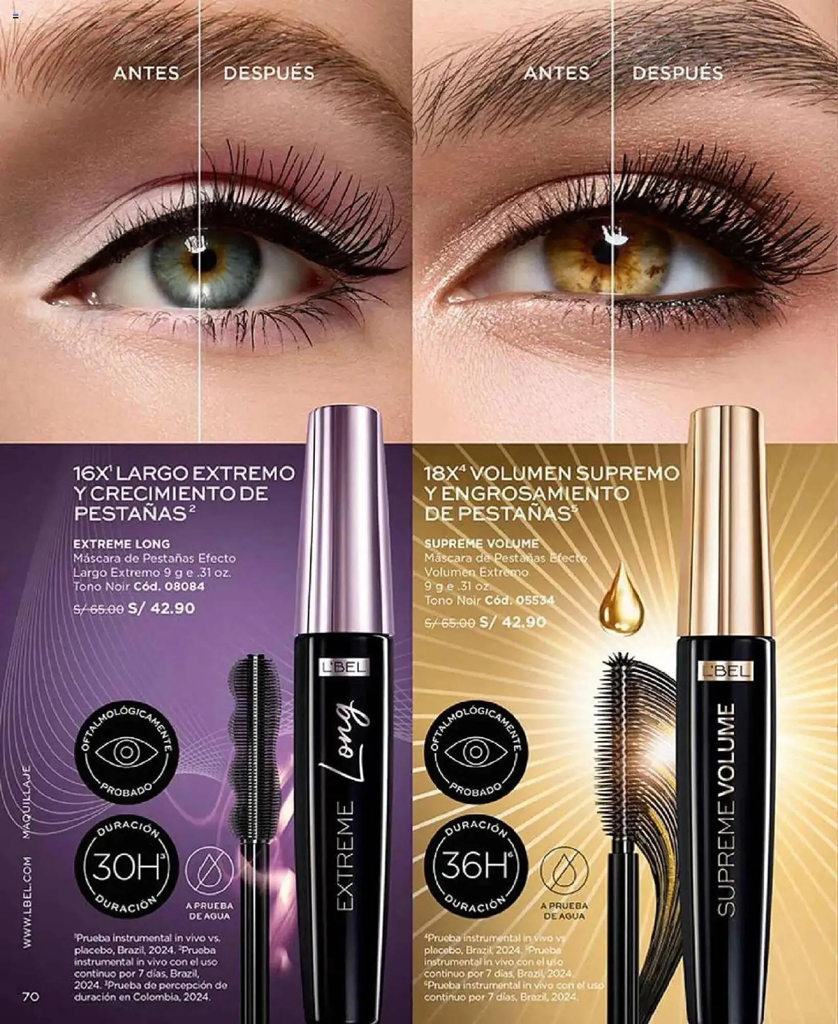 Catalogo de Catálogo L'Bel 25 de setiembre al 30 de noviembre 2025 - Pag 70