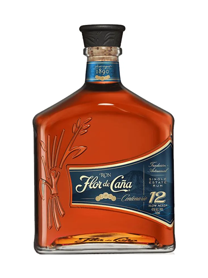 RON FLOR DE CAÑA 12 AÑOS 750 ML