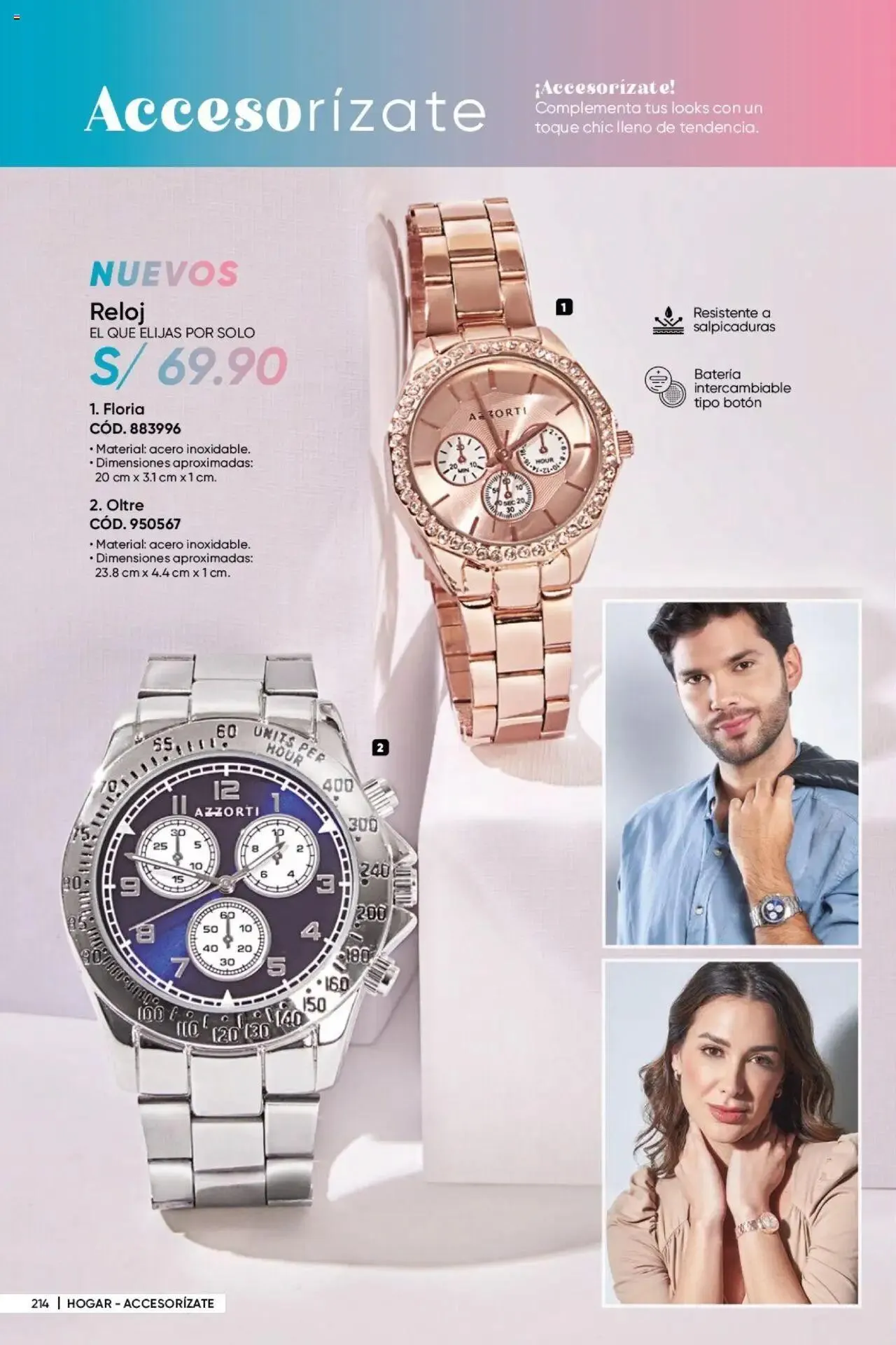 Catalogo de Azzorti -Campaña 12 8 de julio al 31 de diciembre 2024 - Pag 216