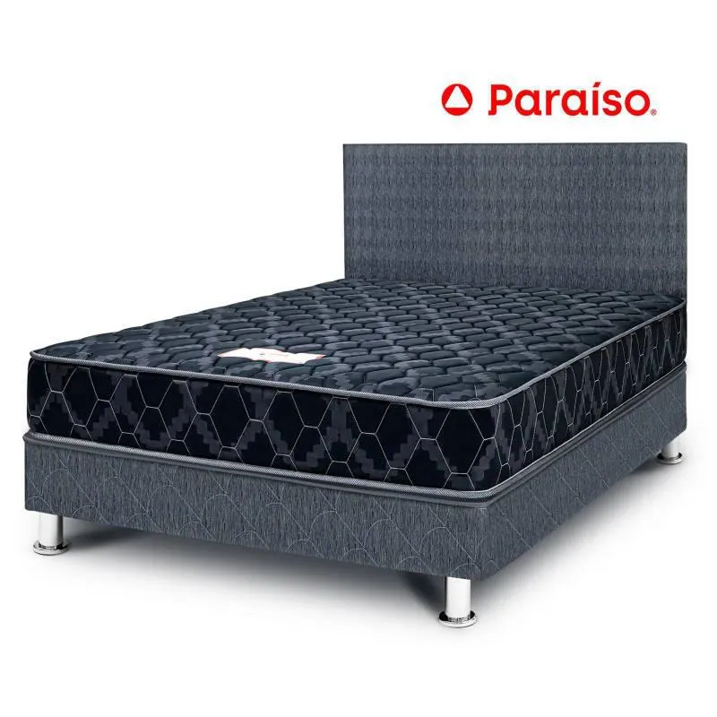 Dormitorio Paraíso Cónsul Black 1.5 Plazas