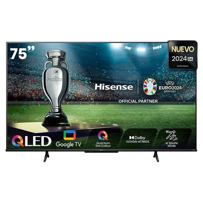 TV Hisense 75" 75Q6N QLED 4K Google