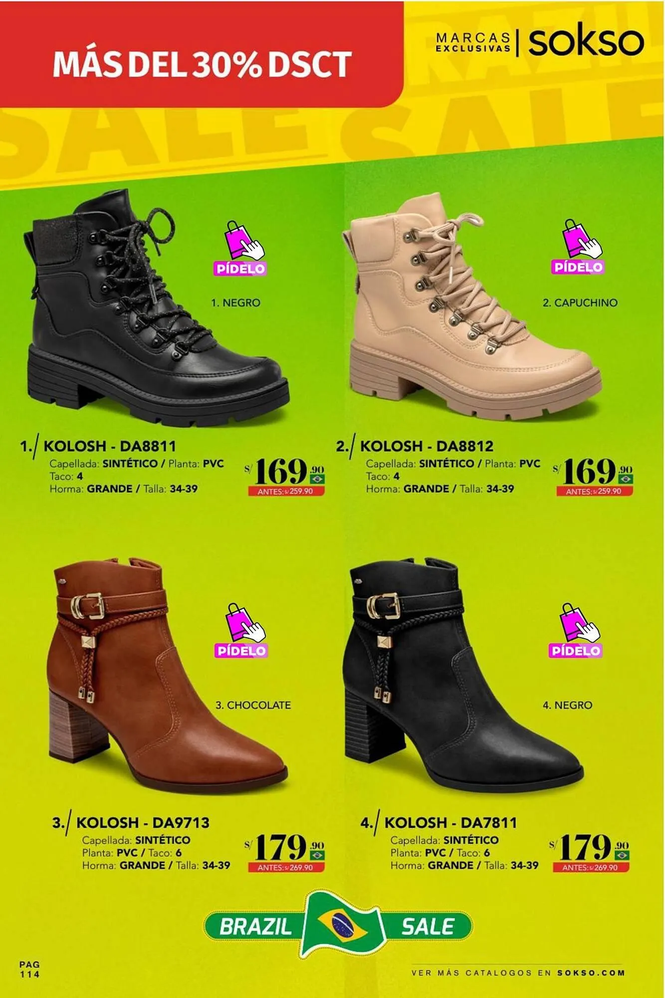 Catalogo de Catálogo Sokso 18 de agosto al 7 de setiembre 2025 - Pag 114