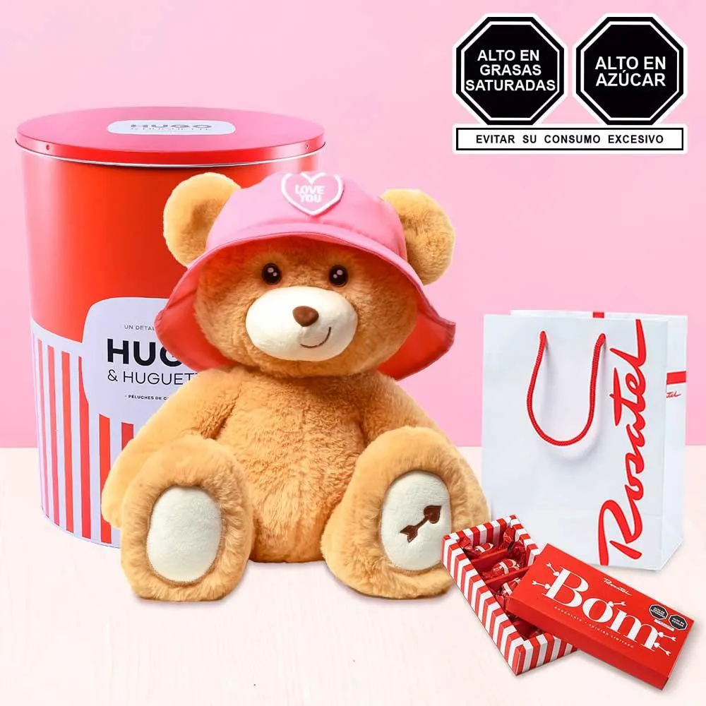 Hugo Love You Bucket Hat y Chocolates Bom