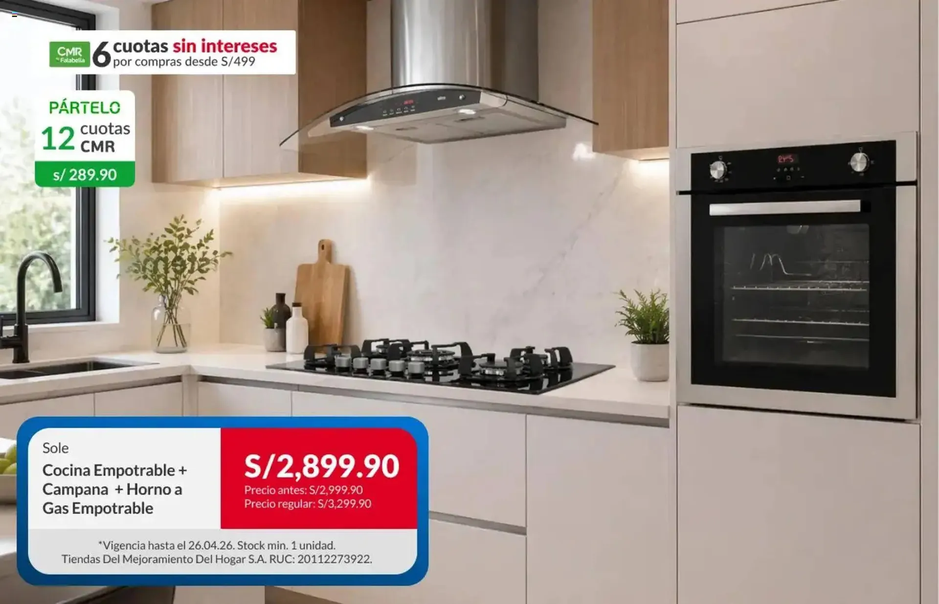 Catalogo de Catálogo Sodimac 24 de abril al 26 de abril 2026 - Pag 1