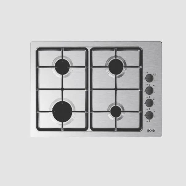 Encimera Acero Inoxidable Sole A Gas 65cm