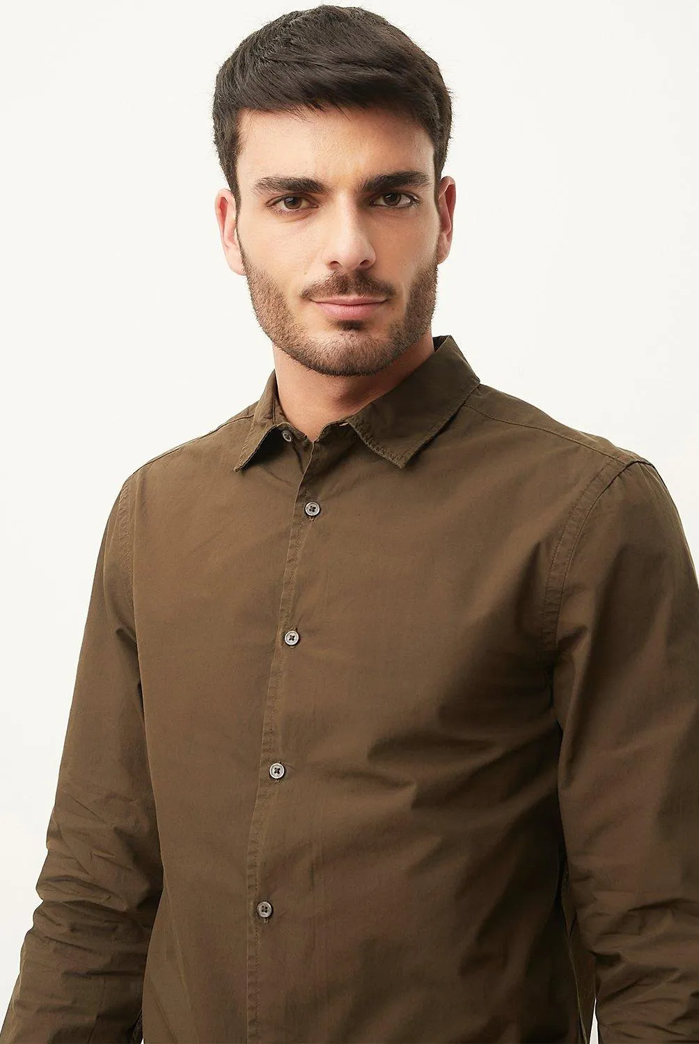 Camisa 100% Algodón Hombre Basement
