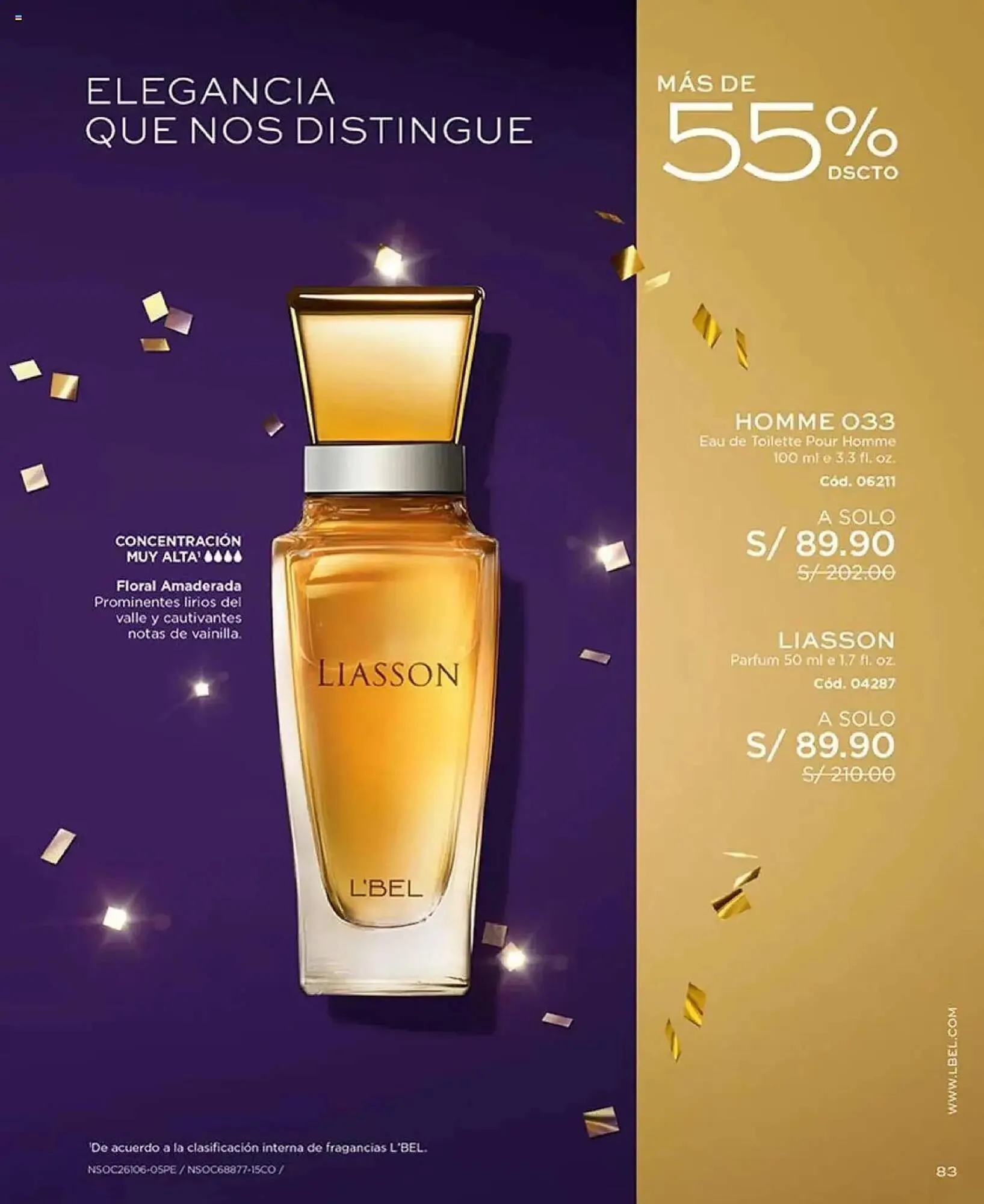 Catalogo de Catálogo L'Bel 3 de marzo al 31 de marzo 2025 - Pag 87