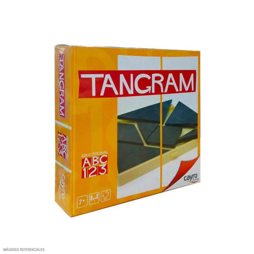 Tangram En Caja Plastificada