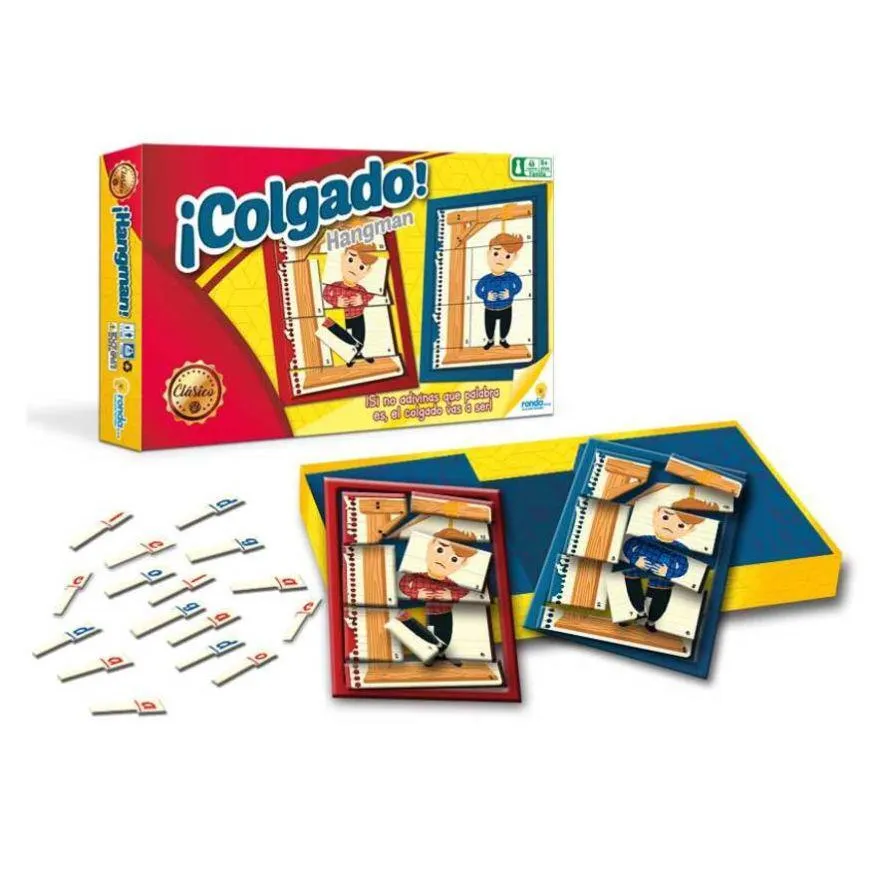 Juego De Mesa Ronda Ahorcado Clásico