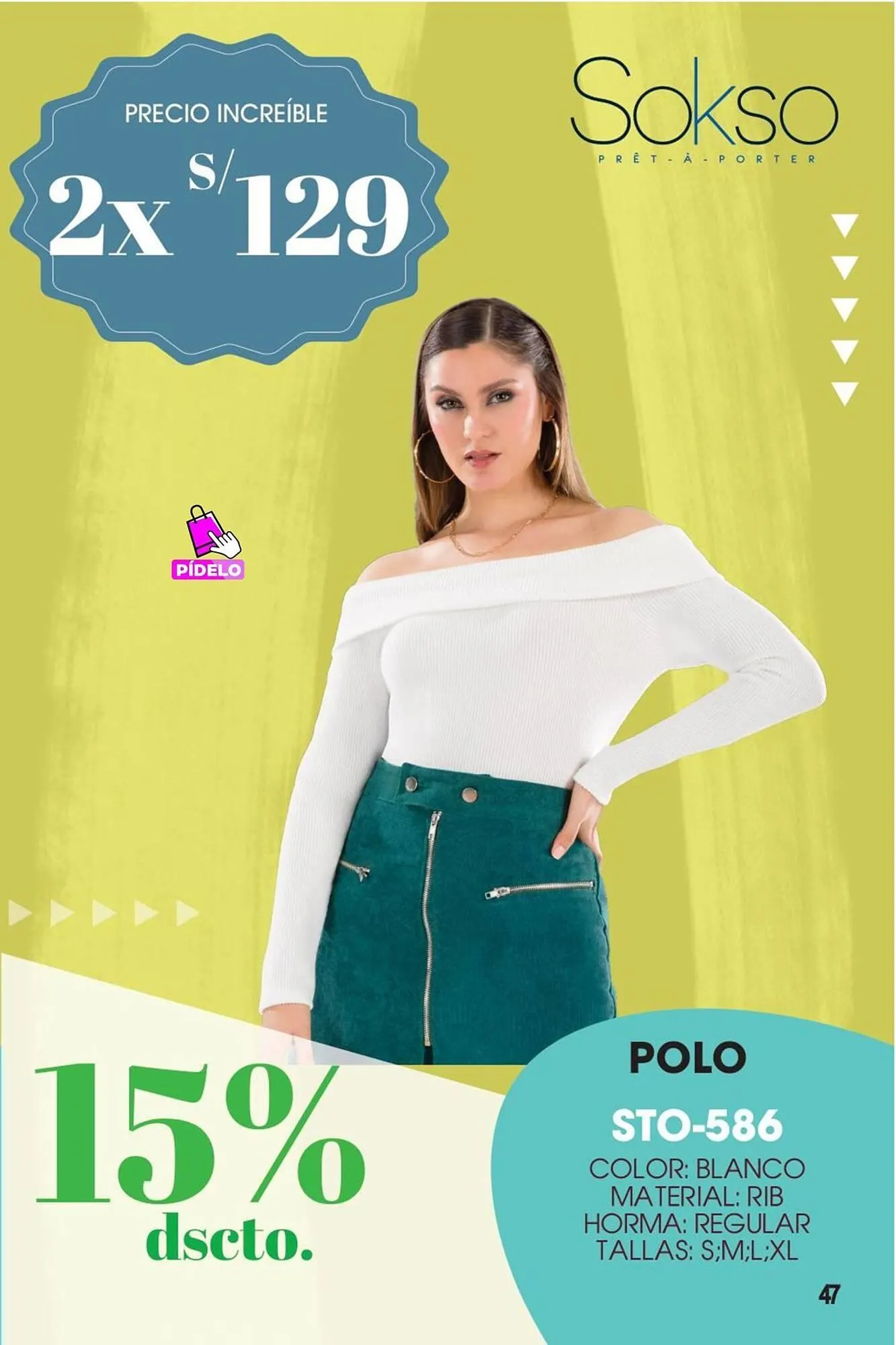 Catalogo de Catálogo Sokso 19 de marzo al 31 de marzo 2026 - Pag 47