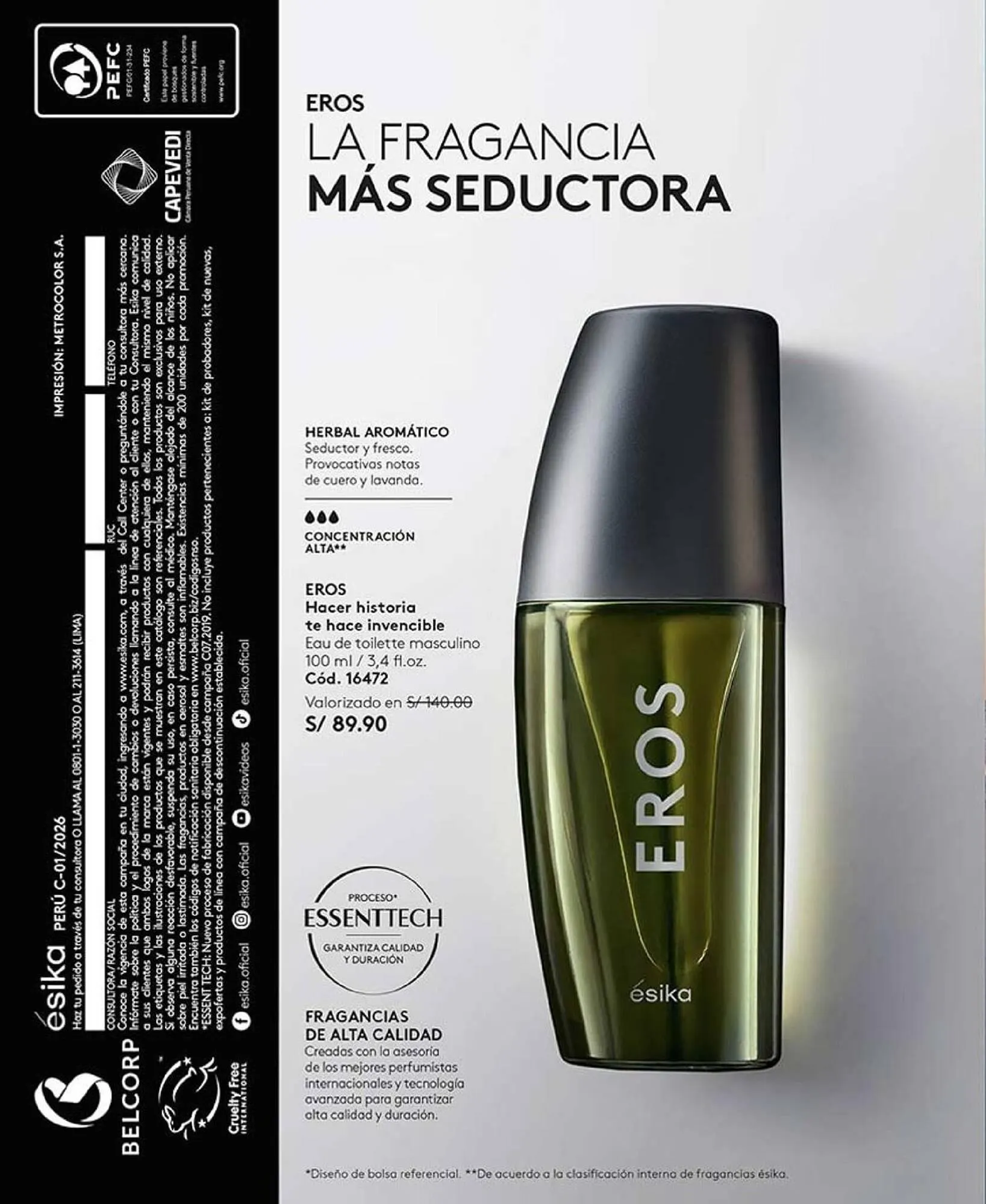 Catalogo de Catálogo Ésika 1 de enero al 1 de enero 2026 - Pag 164