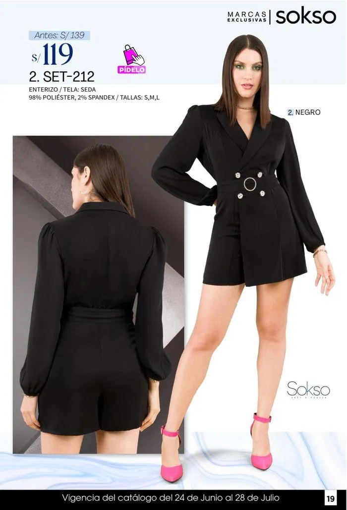 Catalogo de SOKSO TEXTIL & ACCESORIOS  24 de junio al 28 de julio 2024 - Pag 19