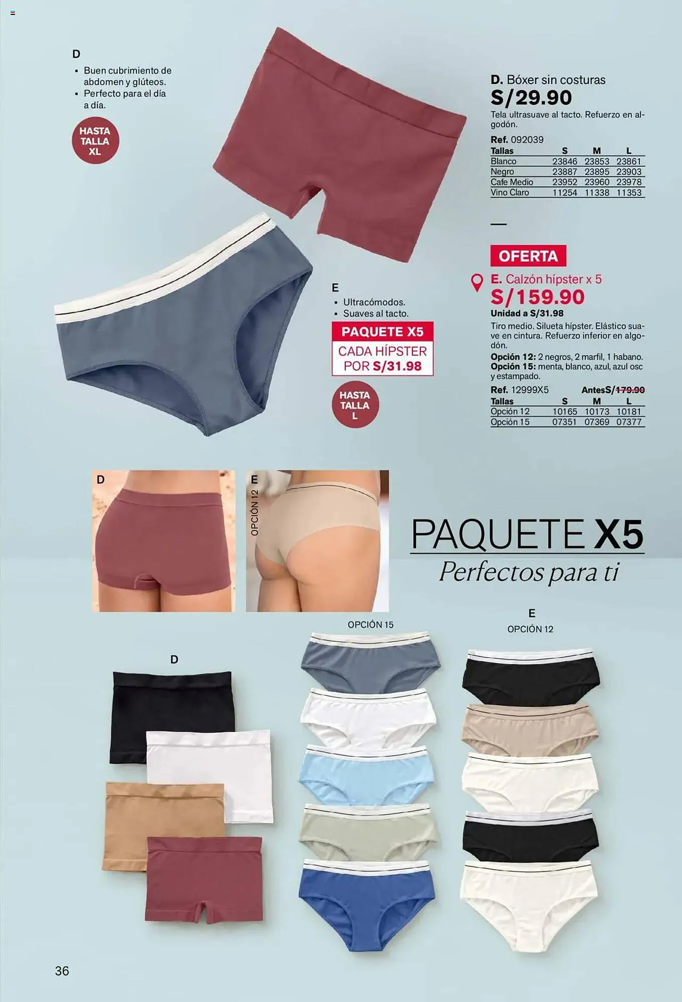 Catalogo de Catálogo Leonisa 21 de marzo al 31 de diciembre 2025 - Pag 36