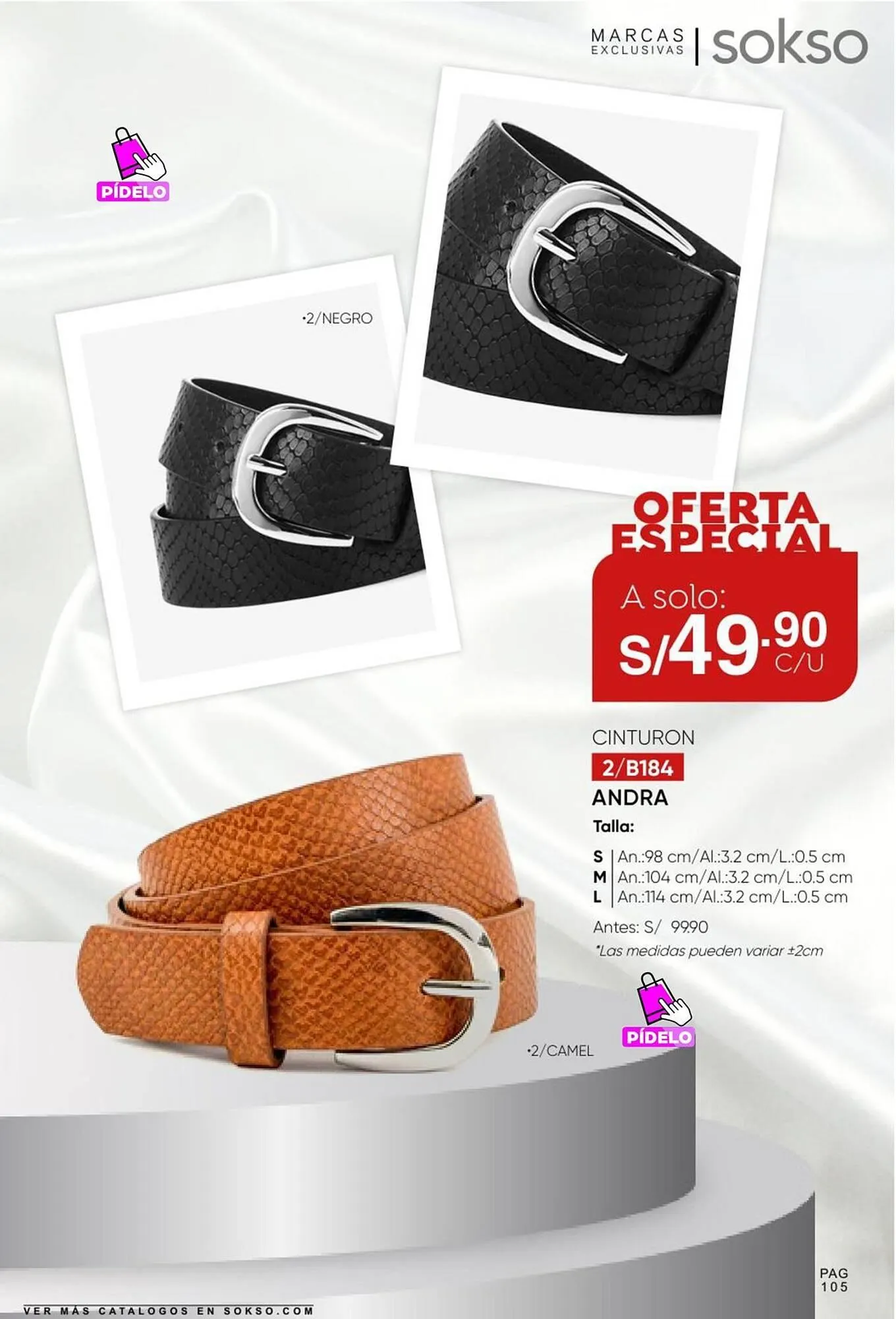 Catalogo de Catálogo Sokso 14 de julio al 3 de agosto 2025 - Pag 105