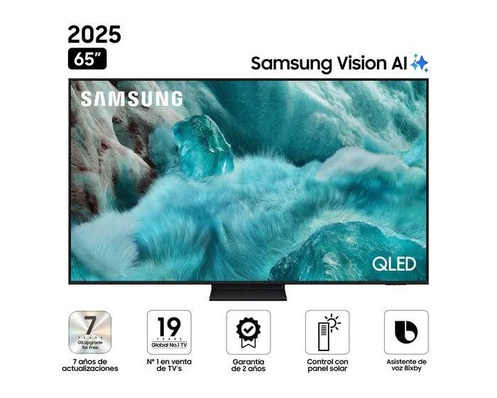 Televisor Samsung Smart TV 65" QLED 4K UHD QN65Q7FAAGXPE