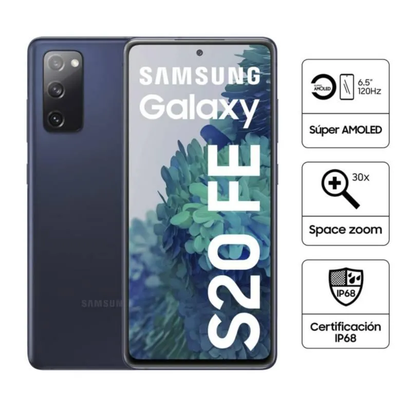 Celular Samsung Galaxy S20 FE 5G 128GB 6GB Azul