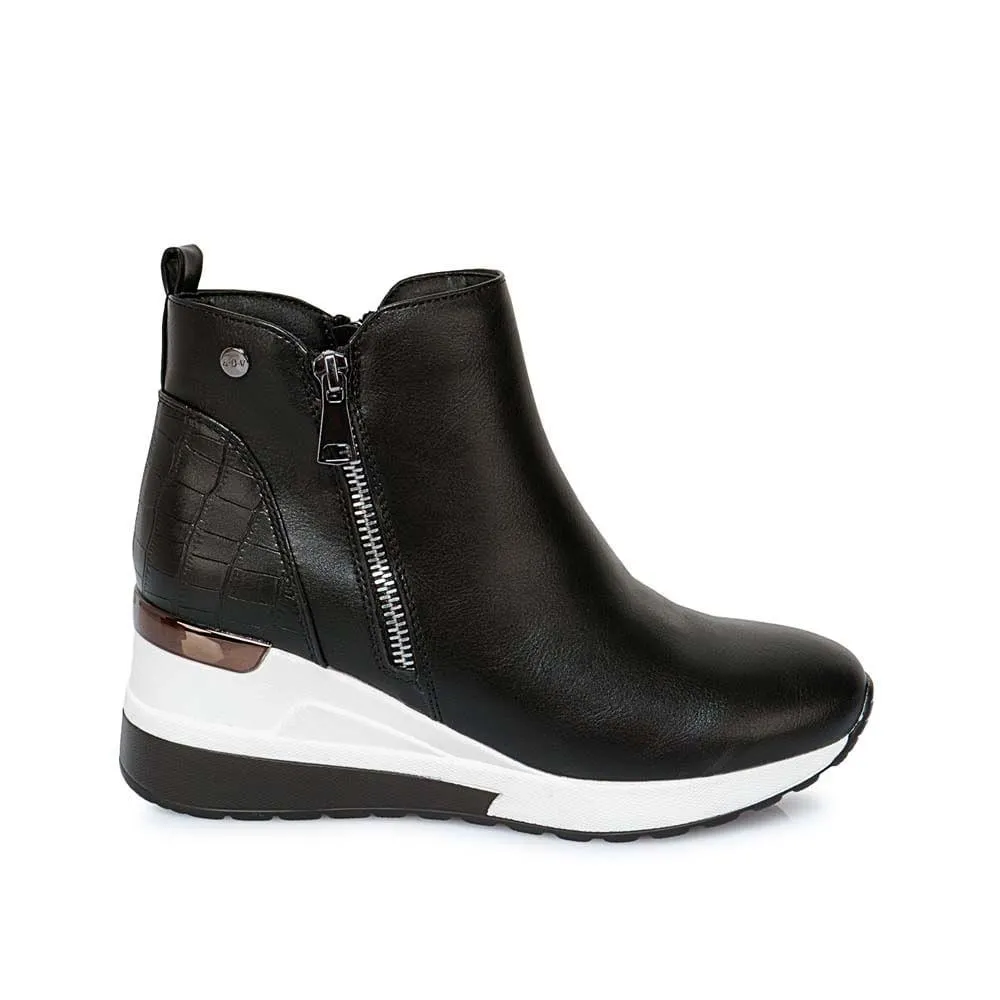 Botín Casual DAVI-2525 Negro ADV