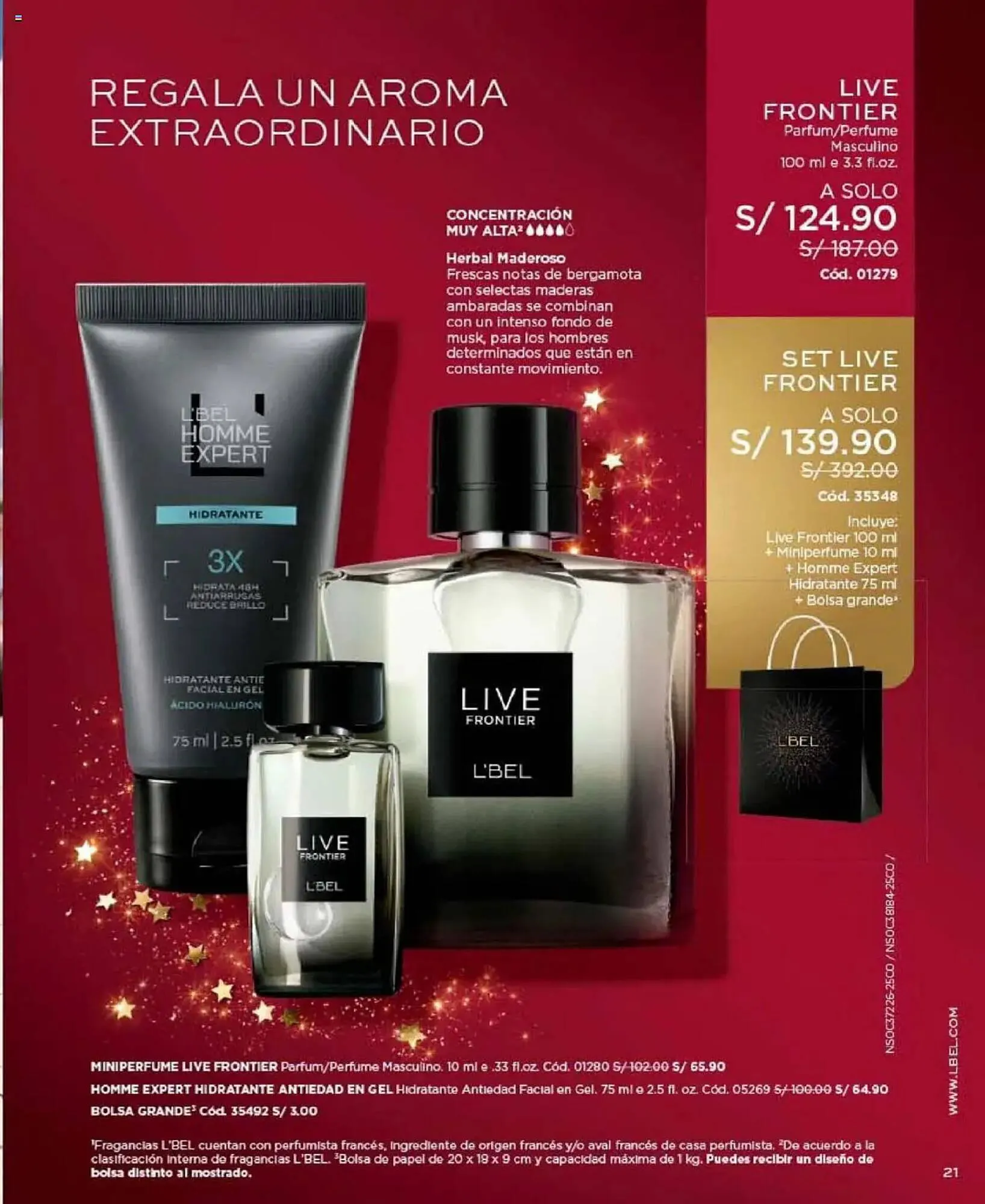 Catalogo de Catálogo L'Bel 16 de octubre al 31 de diciembre 2025 - Pag 21