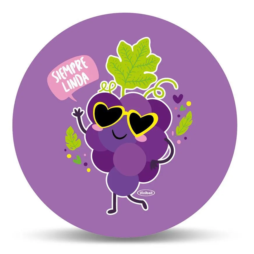 Pelota Viniball Super Ball Eco N°5 Tuttifrutti Surtido