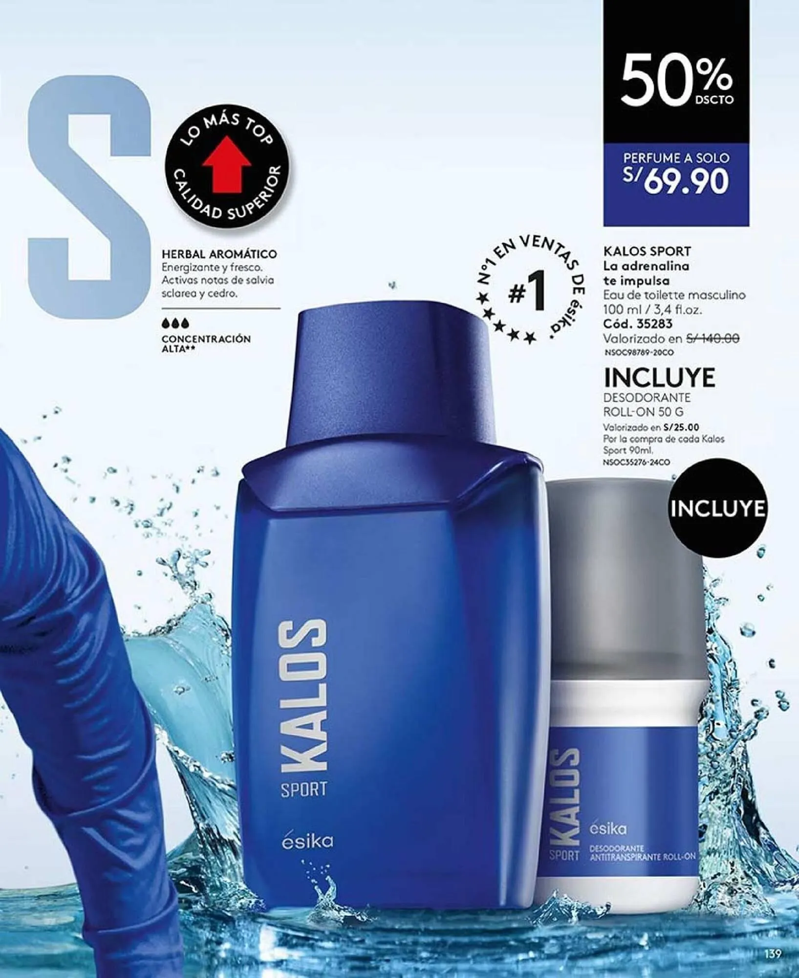 Catalogo de Catálogo Ésika 1 de mayo al 31 de mayo 2026 - Pag 139