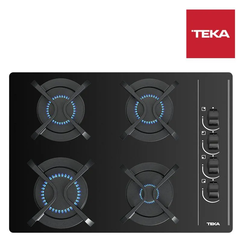 Encimera Cristal Gas GBC 64003 KBN