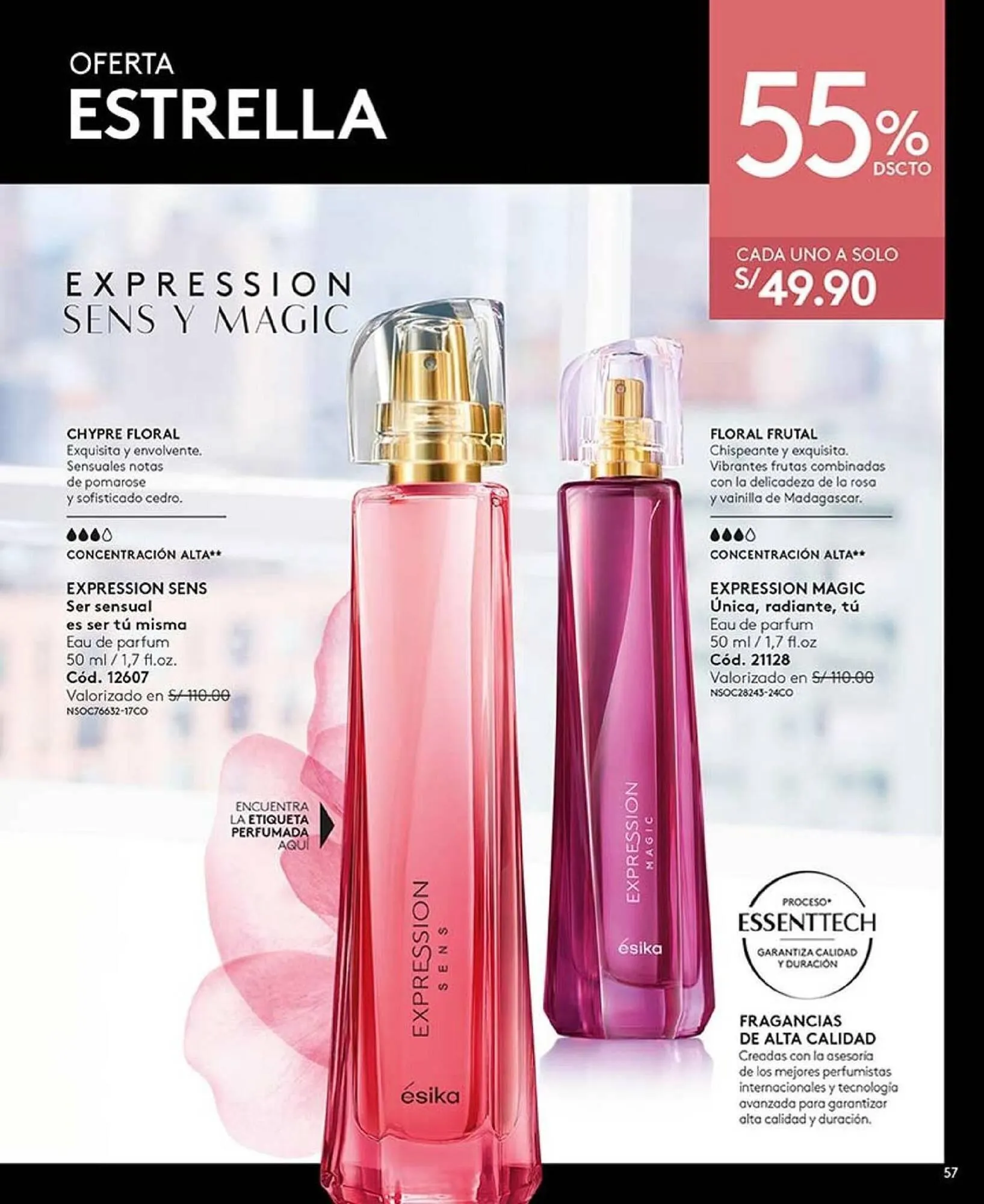 Catalogo de Catálogo Ésika 17 de setiembre al 30 de noviembre 2025 - Pag 57