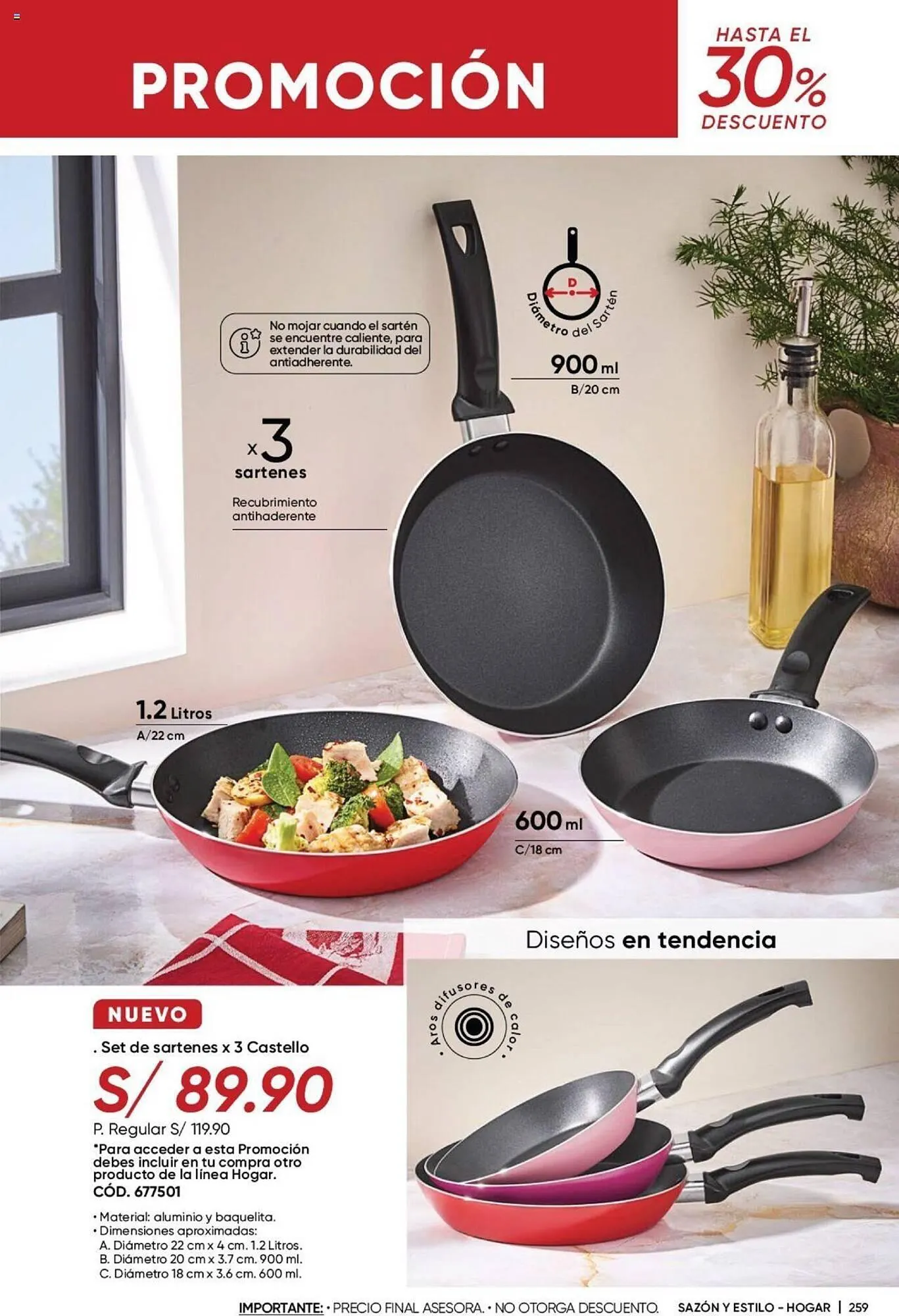 Catalogo de Catálogo Dupree 15 de agosto al 18 de setiembre 2024 - Pag 260