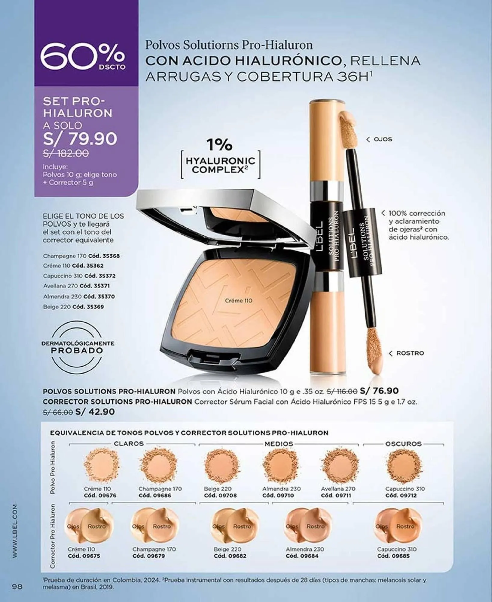 Catalogo de Catálogo L'Bel 1 de marzo al 31 de marzo 2026 - Pag 98