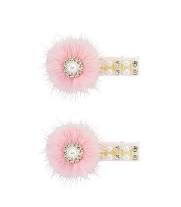 Ganchito Para Cabello Thalia | Color Rosado