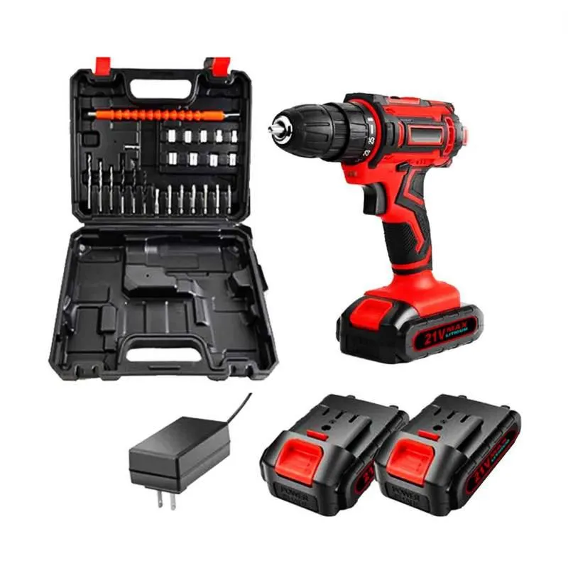 Taladro Percutor 21v Inalambrico Rotomartillo Destornillador