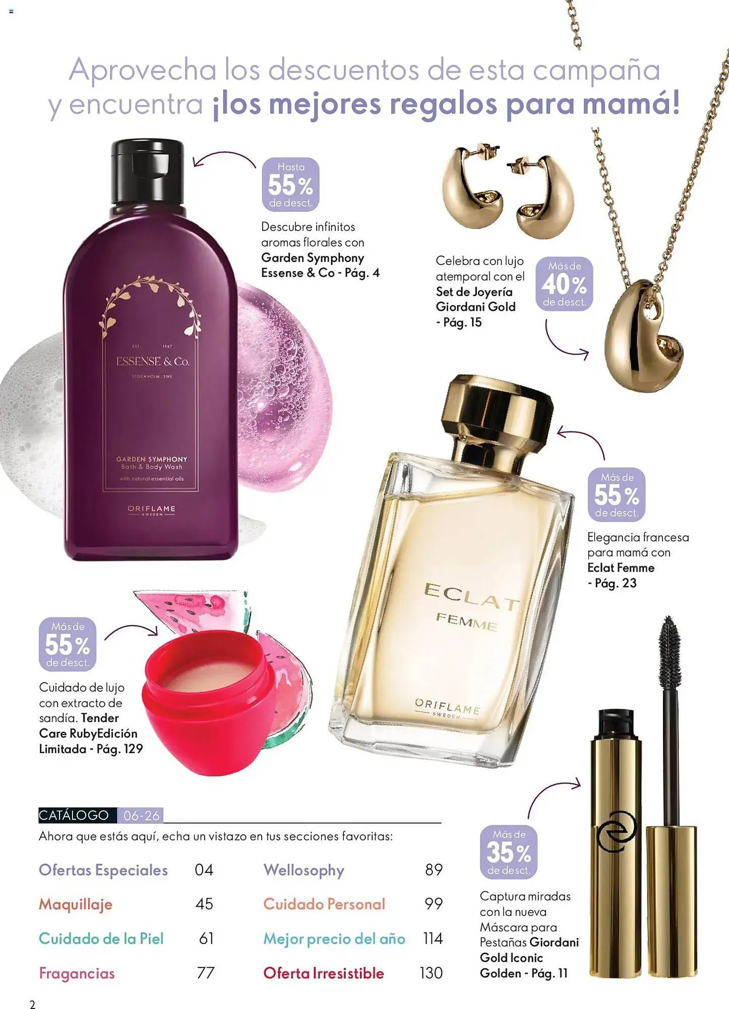 Catalogo de Catálogo Oriflame 18 de abril al 8 de mayo 2026 - Pag 2