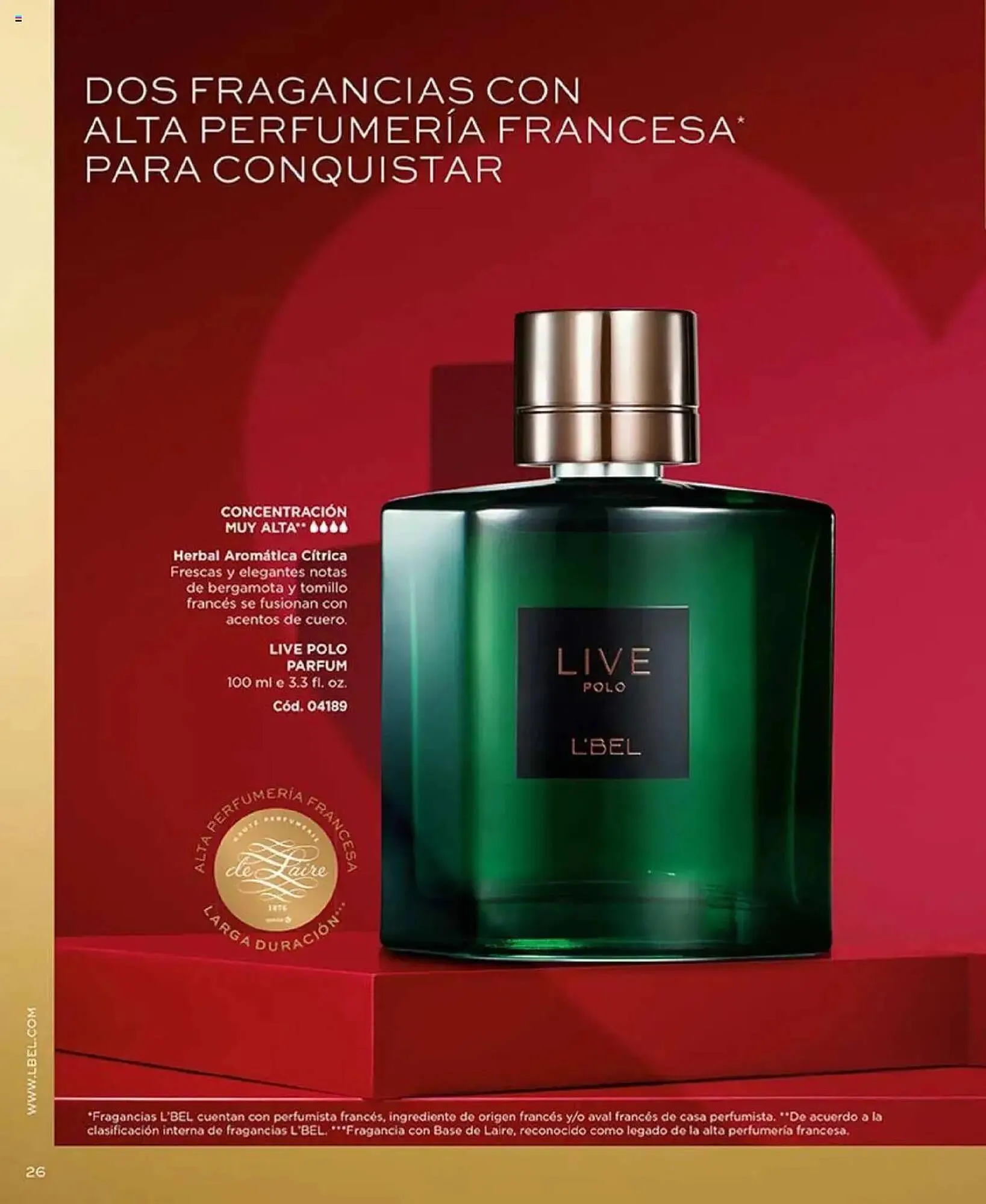 Catalogo de Catálogo L'Bel 3 de febrero al 19 de febrero 2025 - Pag 26