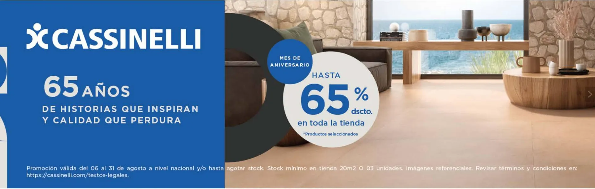 Catalogo de Catálogo Cassinelli 6 de agosto al 31 de agosto 2024 - Pag 1