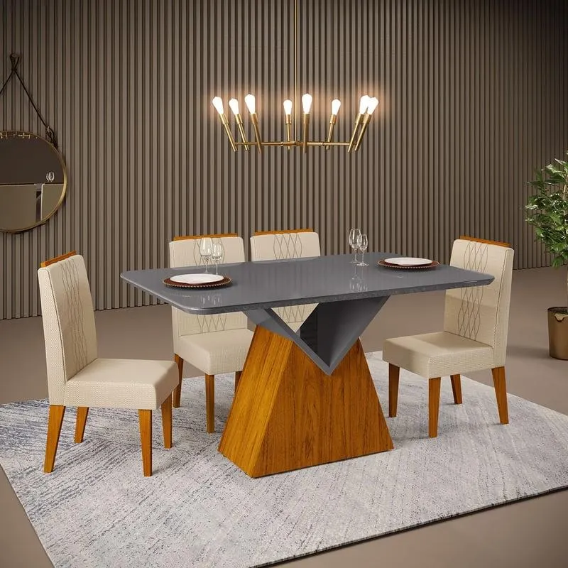 Juego de Comedor Argo 4 Sillas