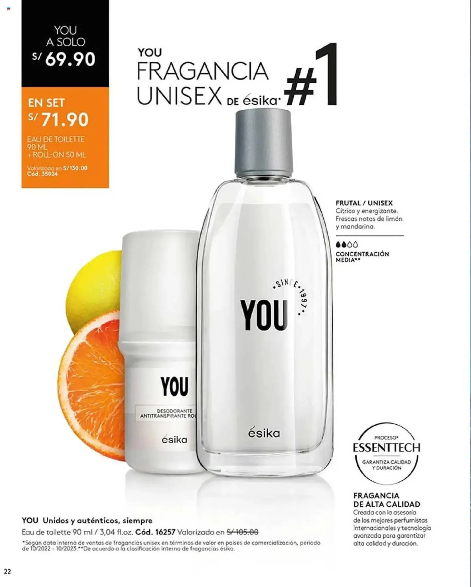 Catalogo de Catálogo Ésika 21 de enero al 12 de marzo 2025 - Pag 22