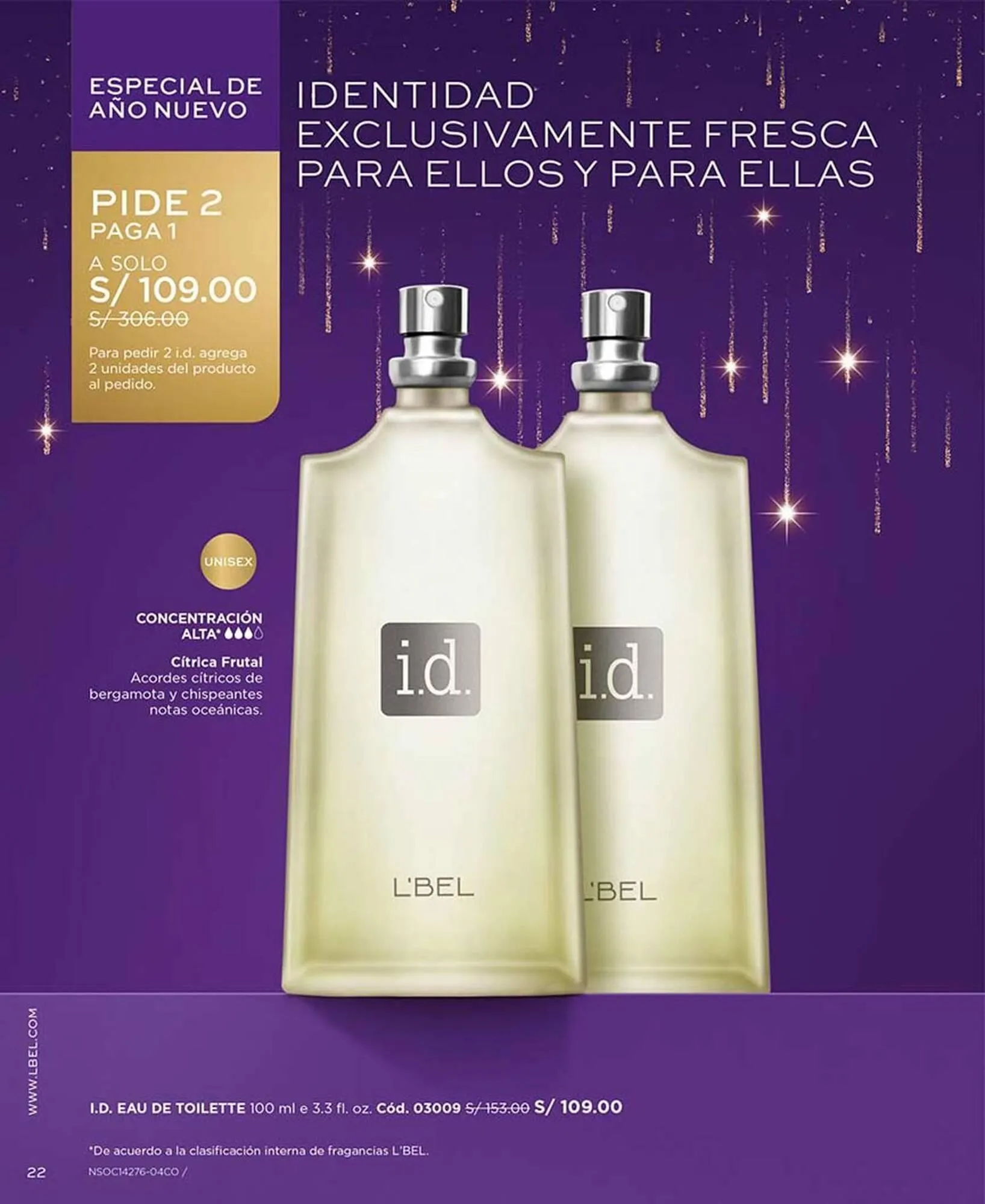 Catalogo de Catálogo L'Bel 1 de enero al 22 de enero 2025 - Pag 22