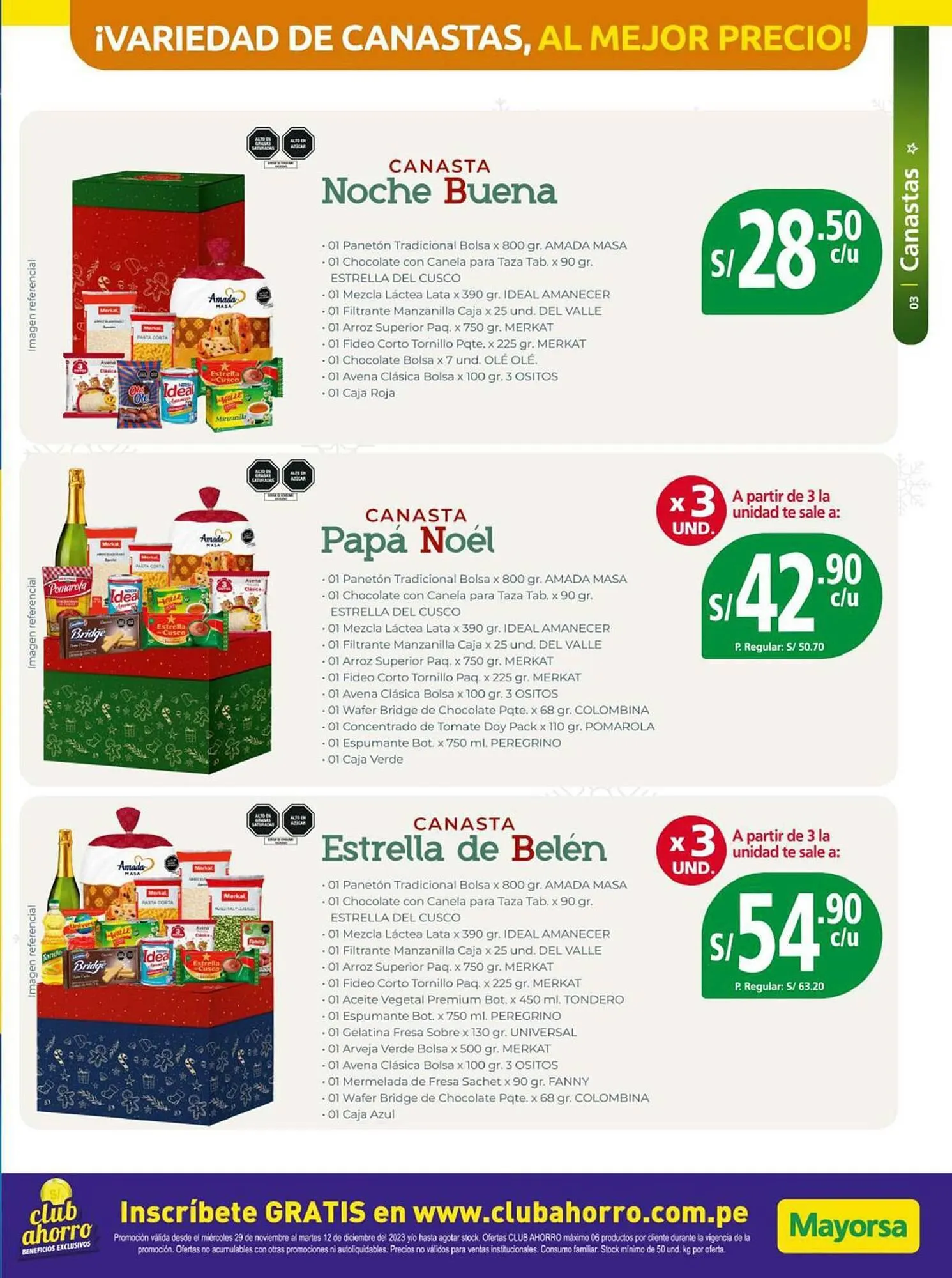 Catalogo de Catálogo Mayorsa 30 de noviembre al 12 de diciembre 2023 - Pag 3