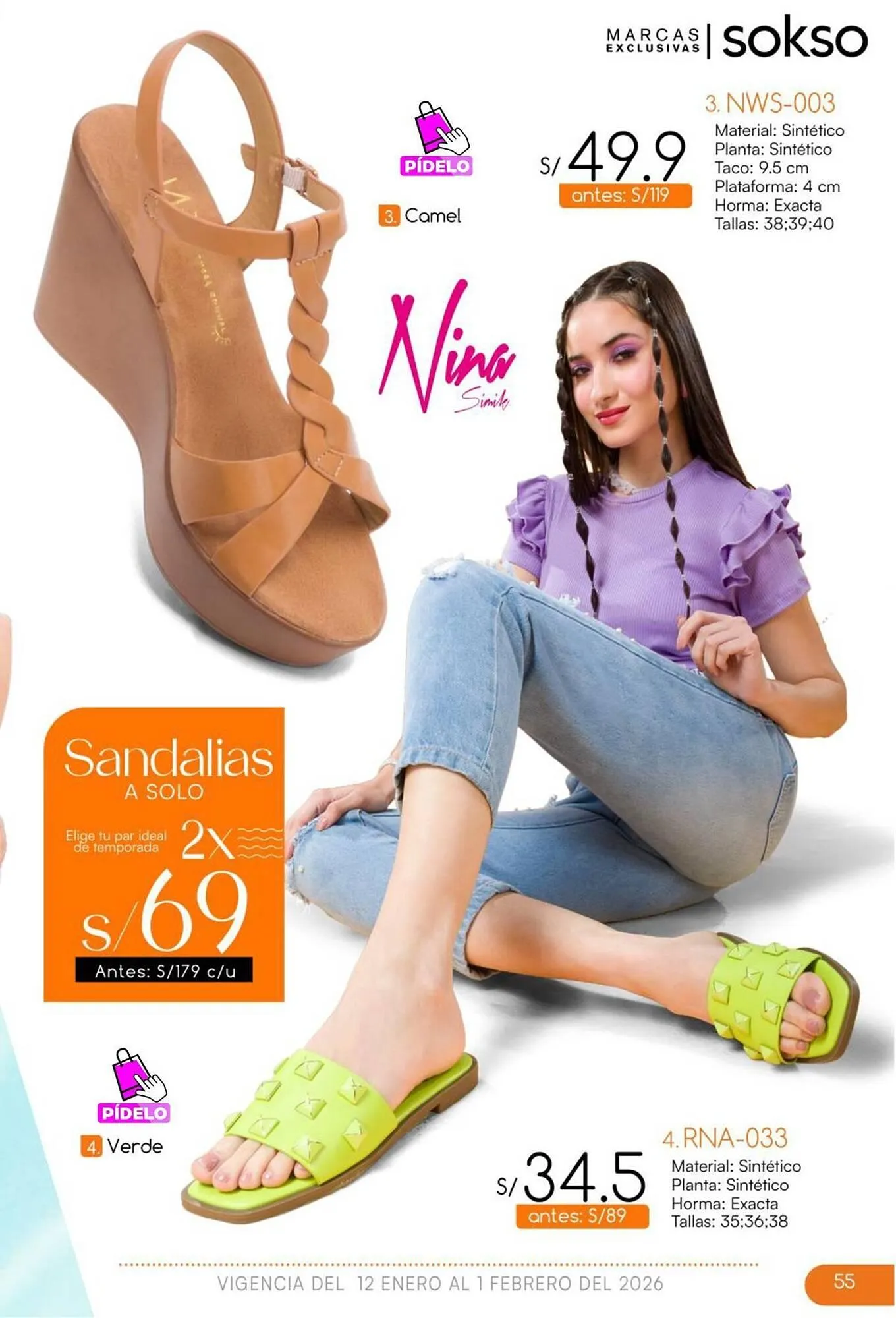 Catalogo de Catálogo Sokso 12 de enero al 1 de febrero 2026 - Pag 55